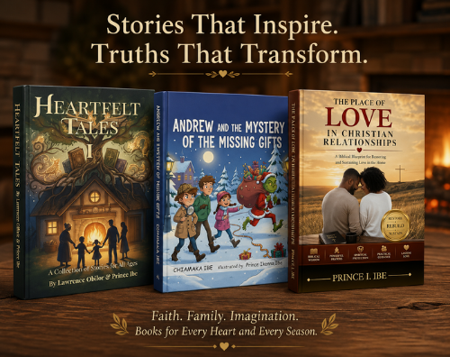 Faith, Family, Imagination - Books for Every Heart and Every Season published through Voitheia Inc.